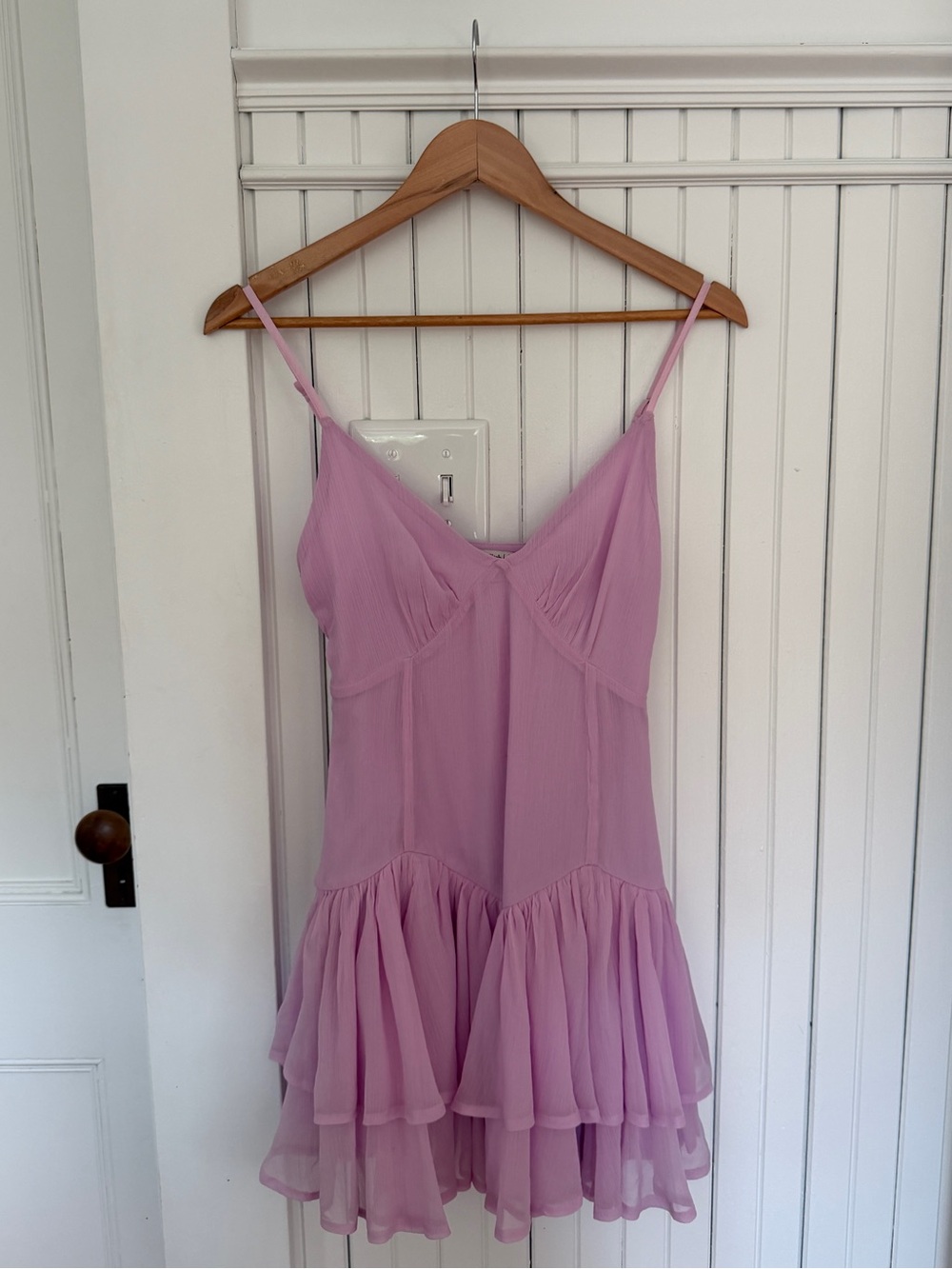 Lavender Mini Dress - Picture 1 of 4